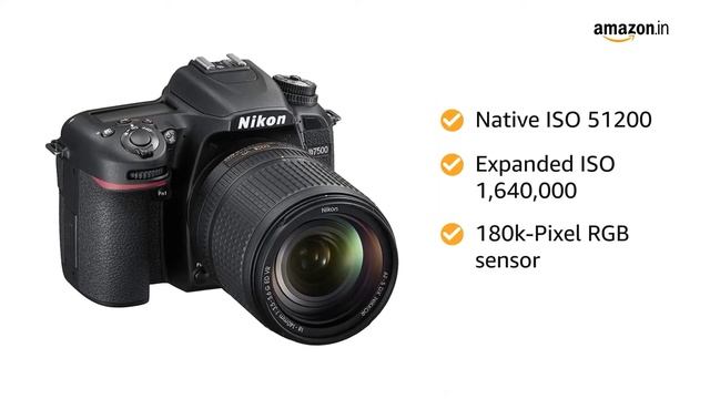 Nikon D7500 20.9MP Digital SLR Camera (Black смотреть онлайн