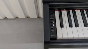 Yamaha Arius YDP-145 digital piano in satin black finish stock number 23347