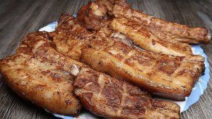 Самая нежная, ароматная и пикантная грудинка на ребрышках! Идеальный вариант!