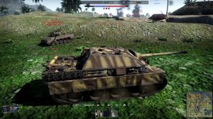 Jagdpanther - фланговый тир @ WarThunder