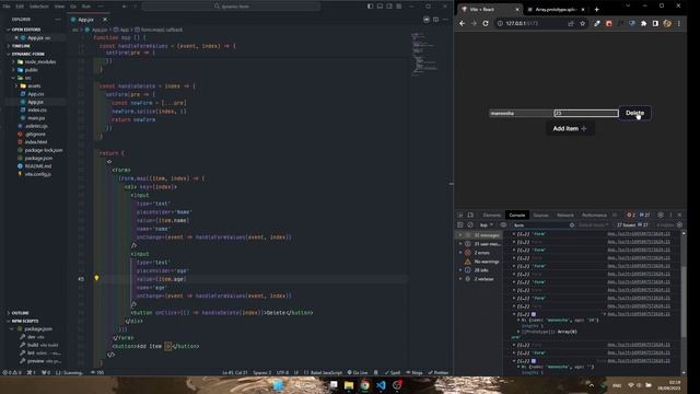 React JS Dynamic / Multi-add form