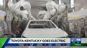 Georgetown plant to assemble Toyota’s first battery electric vehicle