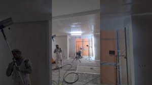 Шпаклевание потолка с помощью удлинителя и шпателя storch.  Шпаклёвка danogips superfinish (шитрок)