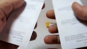 Литиевые батарейки CR2032 с Aliexpress.