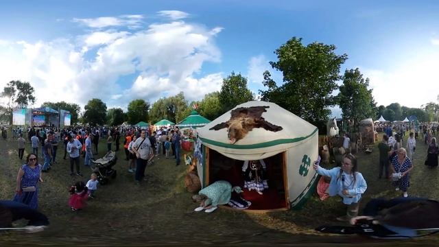 БАШКИРСКАЯ ДЕРЕВНЯ В МОСКВЕ(360° VR)