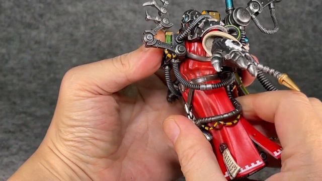 Joytoy Warhammer 40K, Adeptus Mechanicus, Skitarii Marshal & Cybernetica Datasmith, 1/18 figure