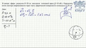 Поток вектора напряженности