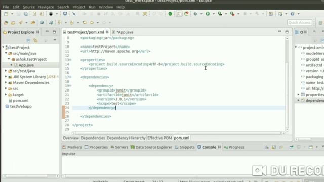 What happens when maven dependency is added in pom file? Maven Tutorial part 5. смотреть онлайн