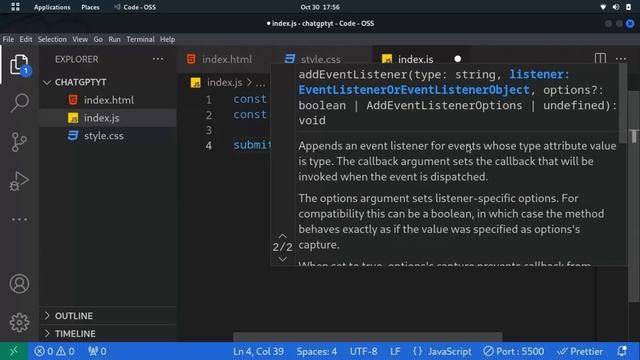 Build Your Own ChatGPT with HTML, CSS, and JavaScript | ChatGPT Clone Tutorial
