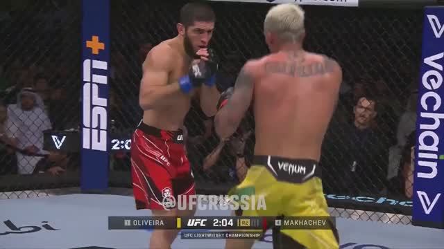 Лучшие моменты турнира UFC 280: Оливейра vs Махачев