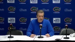 John Calipari post-game press conference after win over Florida