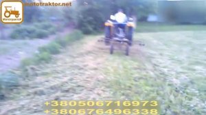 Испытание граблей ротационных ГВР-2