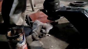 Ставим сайлентблоки подрамника на Opel Astra