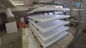 008. Резка матов для теплого пола | резка пенопласта