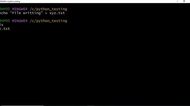 L2 -Git Bash Command - Linux Basic Command | Python Tutorial for Beginners