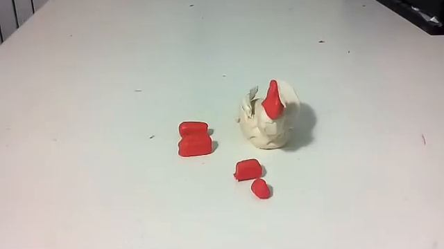 Пластилиновые фигурки #2 (курочка и циплята) смотреть онлайн