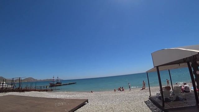 Коктебель 2018. Пляжи, цены и отели. Отдых в Крыму. Туристы. Крым "Творческая волна" смотреть онлайн