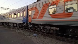 "СОЧИ💙" ЭП1М-734 с поездом №114/113 Санкт-Петербург Адлер
