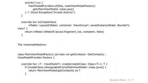 Android : Why a viewmodel factory is needed in Android?