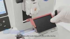 Полуавтоматический ротационный микротом Dakewe MT1 / Semi-automated rotary microtome Dakewe MT1