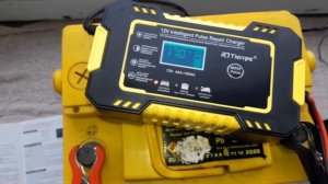 Полностью автоматическое зарядное устройство для аккумуляторов 12V 6A RJTianye. Хит продаж на Али!