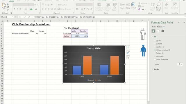 How to make a Male Female Infographic In Excel смотреть онлайн