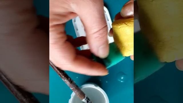 Мастер класс . Куличи из ваты.Пасхальный декор. смотреть онлайн