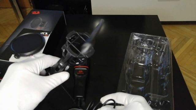 Обзор и тестирование микрофона Redragon Seyfert GM100 для стримов и записи видео. смотреть онлайн