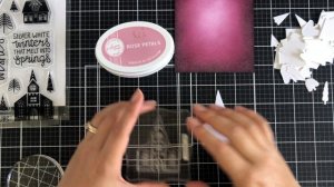 Adding depth to Catherine Pooler Ink Blending panels  - with Black Jack Ink