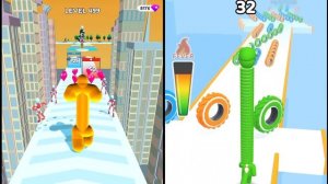 Tall Man Run | Long Neck Run - ALL LEVELS iOS/Android Gameplay