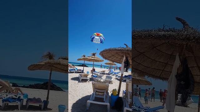 ?? Тунис Джерба ? пляж "Sky beach"