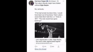 NBA Players React to Death of Elgin Baylor 86 Years Old NBA Legend