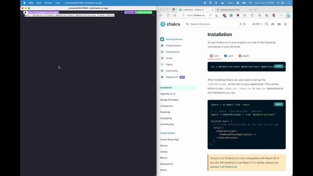 Get Started with Chakra UI React | Chakra UI Series | Praveen Puglia смотреть онлайн