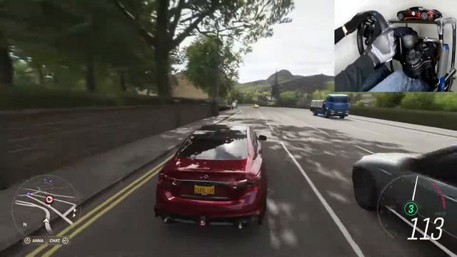 Infiniti Q50 EAU ROUGE - Forza Horizon 4 | Logitech G923 смотреть онлайн
