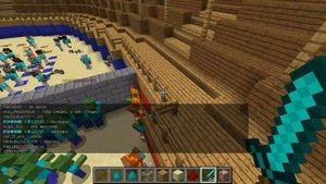 Я С КОМПОТОМ И 100 ИГРОКОВ ПРОТИВ 100 ЗОМБИ В МАЙНКРАФТ 100% ТРОЛЛИНГ ЛОВУШКА MINECRAFT