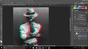 GLITCH EFFECT PHOTOSHOP TUTORIAL