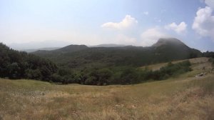 Крым лето 2016 Горы возле Алушты Димерджи и Чатыр Даг