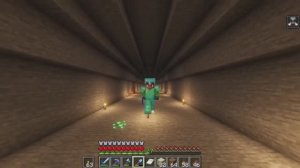 Выживание в Майнкрафте - Расслабляющий лонгплей. Горный туннель. Minecraft.