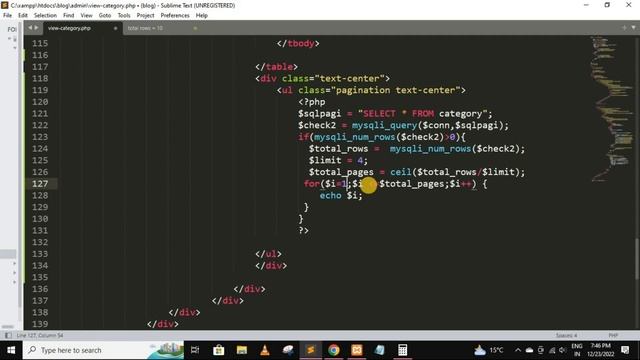 Php project | Blog website in php | Pagination in php - 17 | CMS in php  #project #phpproject