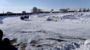 Гулянье в селе Чечкино и конные соревнования