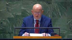 Statement by Amb. Nebenzia on Elimination of unilateral extraterritorial coercive economic measures