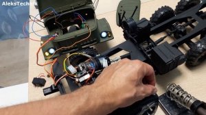 Подключаем указатели поворотов и фары к приёмнику на RC - модели ЗИЛ-131