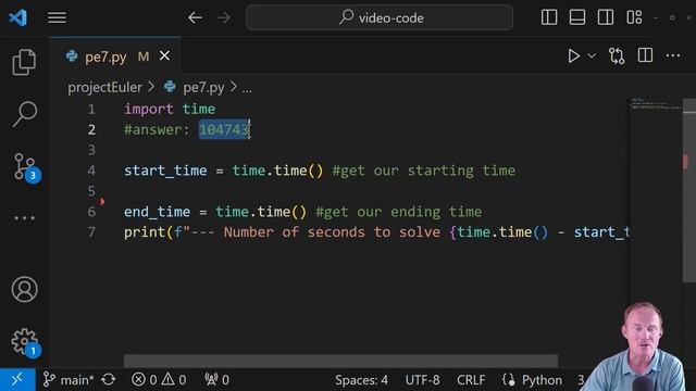 Project Euler #7 in Python - find the 10001st prime number - great way to improve your Python