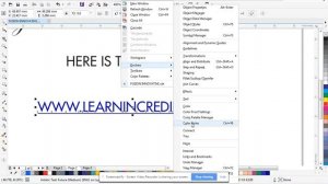 how to remove hyperlink on any design in Coreldraw tutorial