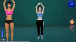 Упражнения для сжигания жира на животе стоя