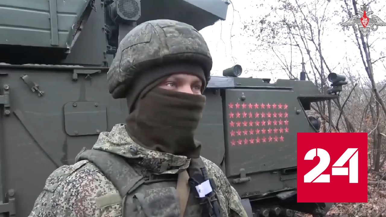 МО показало кадры перехвата БПЛА самолетного типа - Россия 24