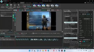 как растянуть видео в VSDC Free Video Editor