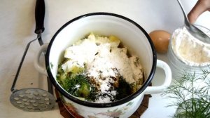 Оладьи из картофельного пюре