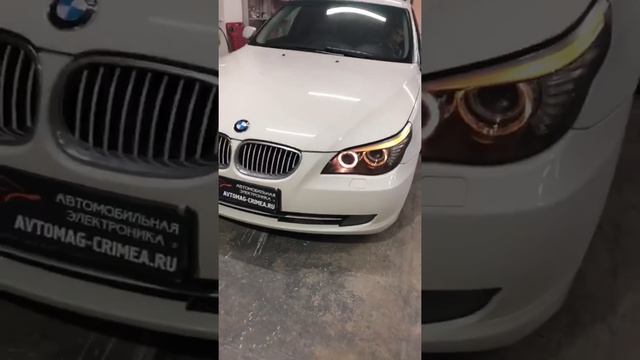 BMW E60 замена линз и чистка фар