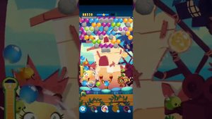 Angry Birds Pop Bubble Shooter-Level 633 3 STARS NO BOOSTERS #angrybirdspopbubbleshooter
